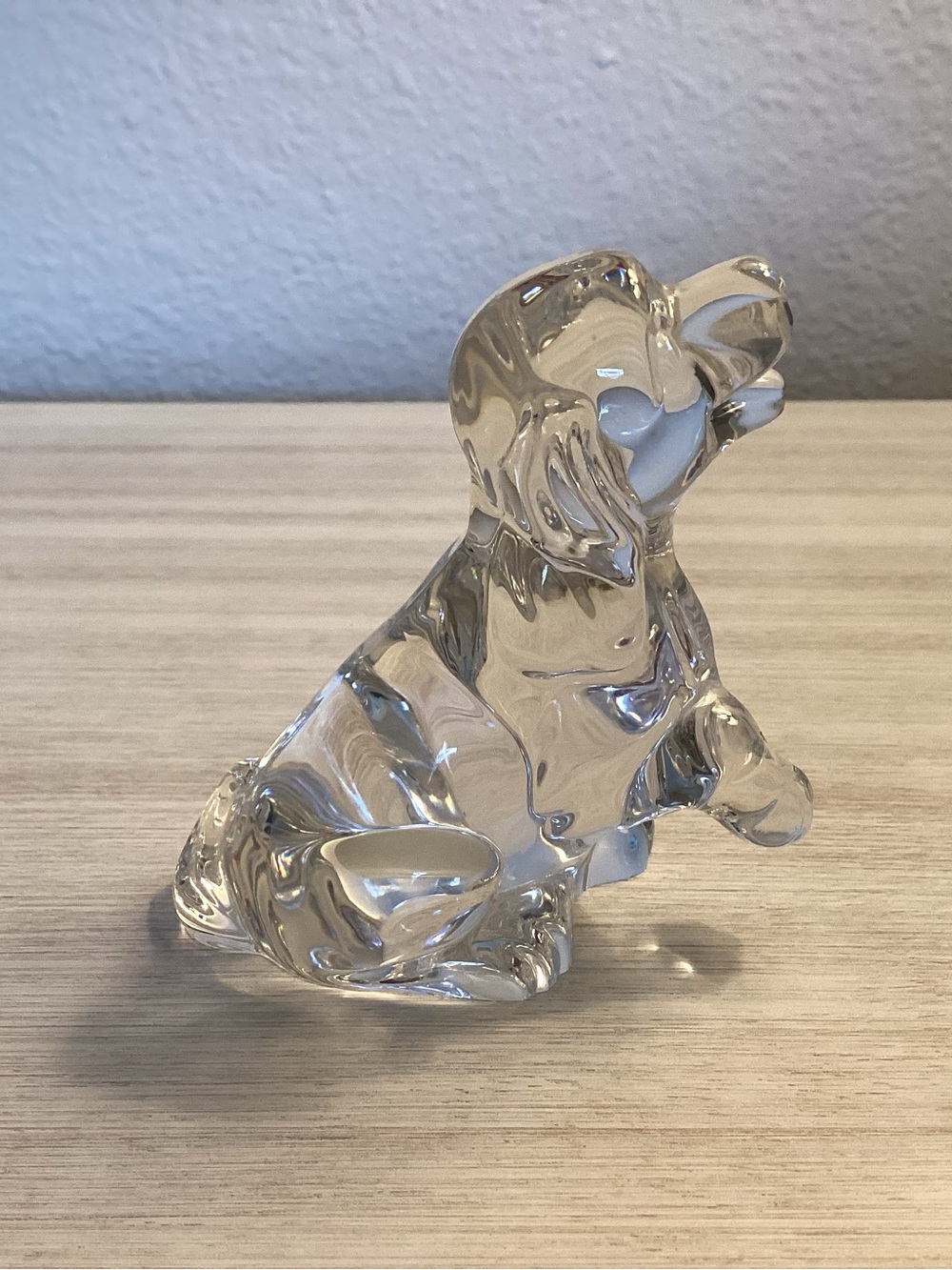Princess House Clear Crystal Cocker Spaniel Dog Figurine